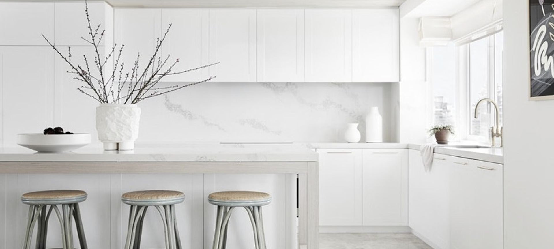 Creative Ways to Style Your All-White Kitchen - Elsa Home And Beauty