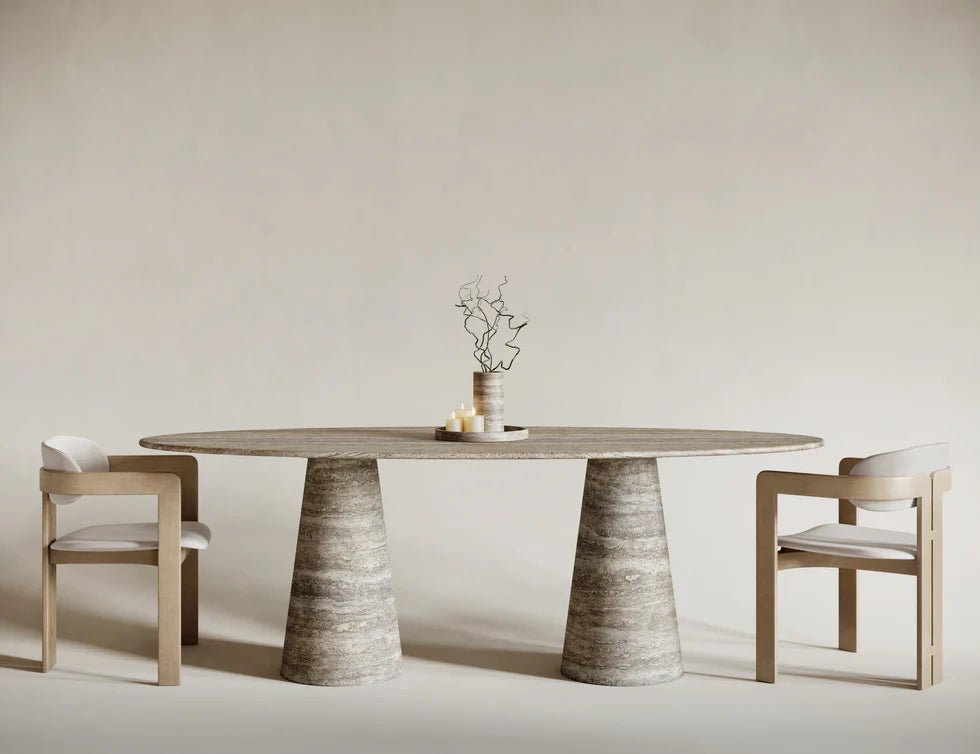 Finding the Ideal Chairs for Your Travertine Dining Table - Elsa Home And Beauty