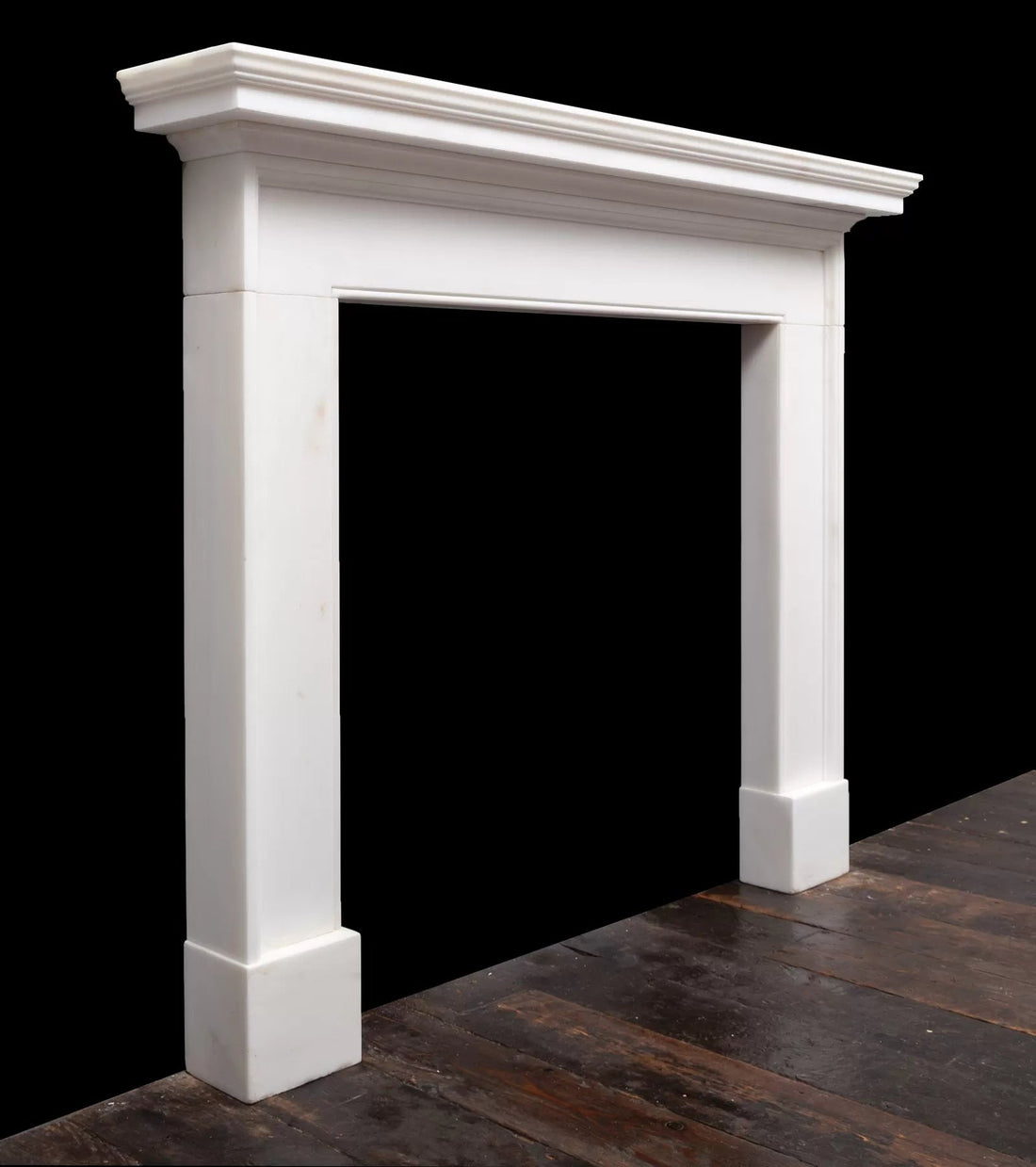 Apollo White Limestone Mantel - Elsa Home And Beauty