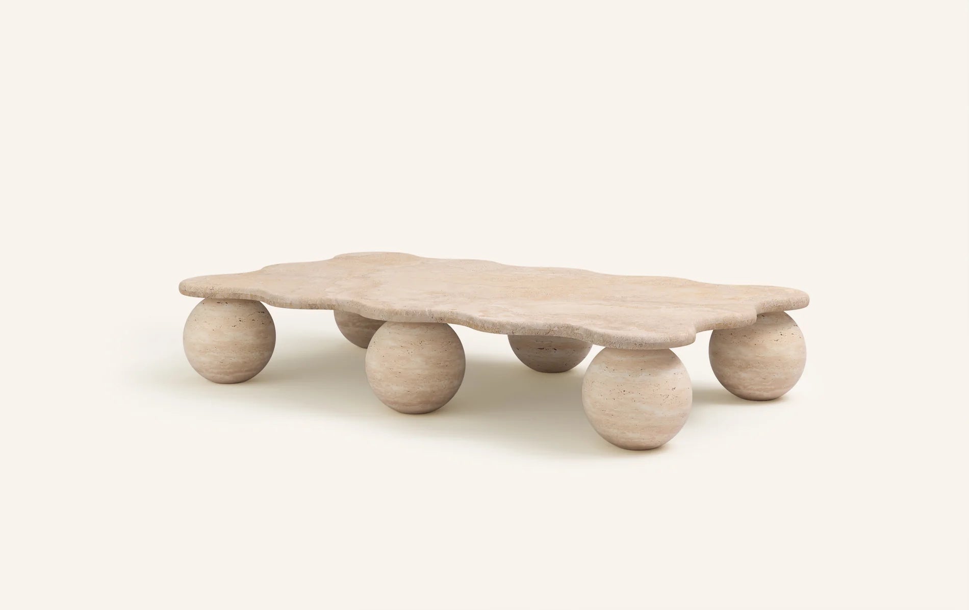 Balla Travertine Coffee Table - Elsa Home And Beauty