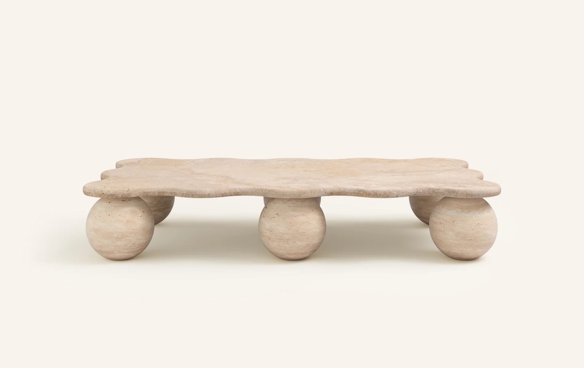 Balla Travertine Coffee Table - Elsa Home And Beauty