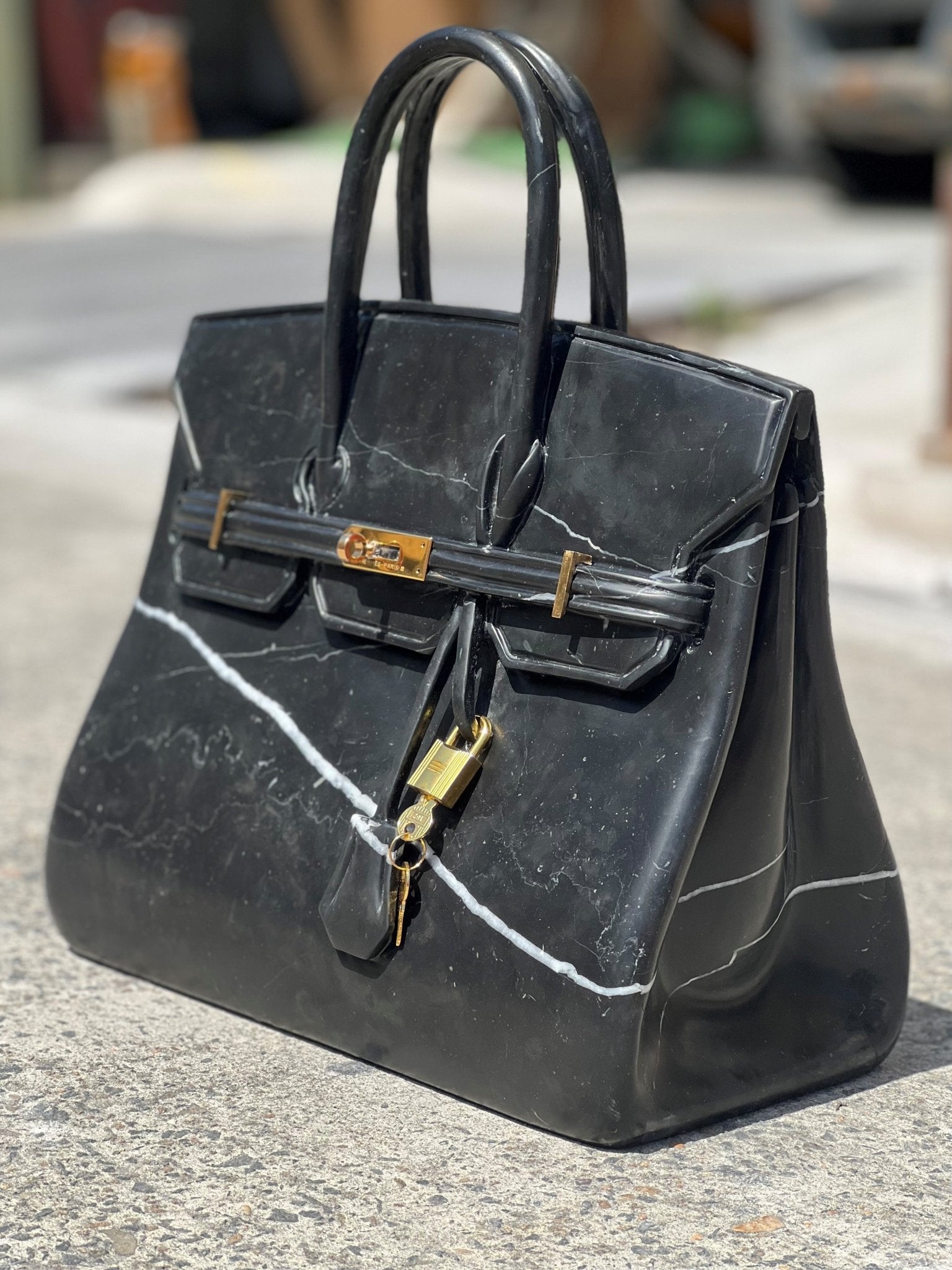 Hermes bag outlet made of stone