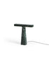 T Table Lamp in Verde Guatemala Marble - Elsa Home And Beauty