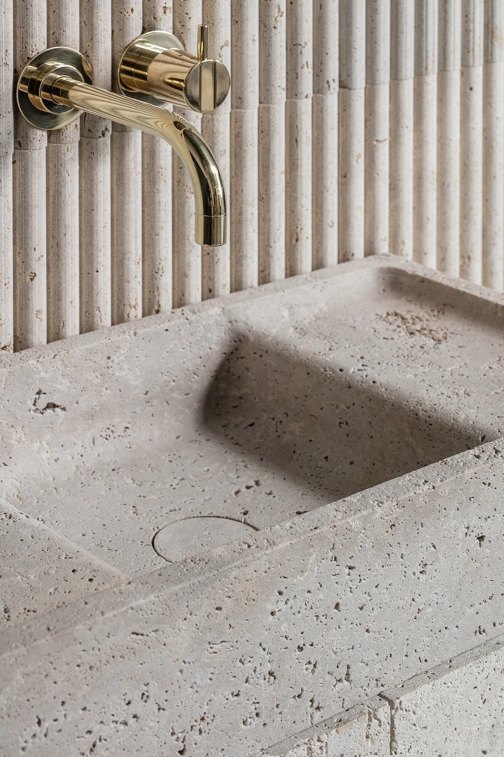 Limestone Vanity